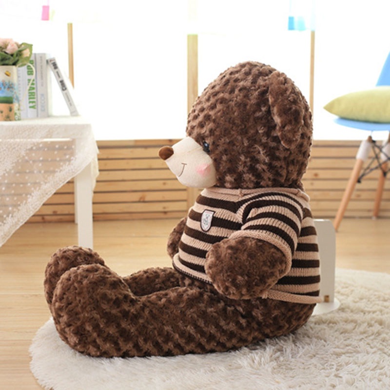 Thú gấu nhồi bông, gối ôm Teddy to bự đủ kích thước 60cm, 75cm, 1m, 1m2 ,1m4, làm quà tặng siêu dễ thương- Hadongshop.vn