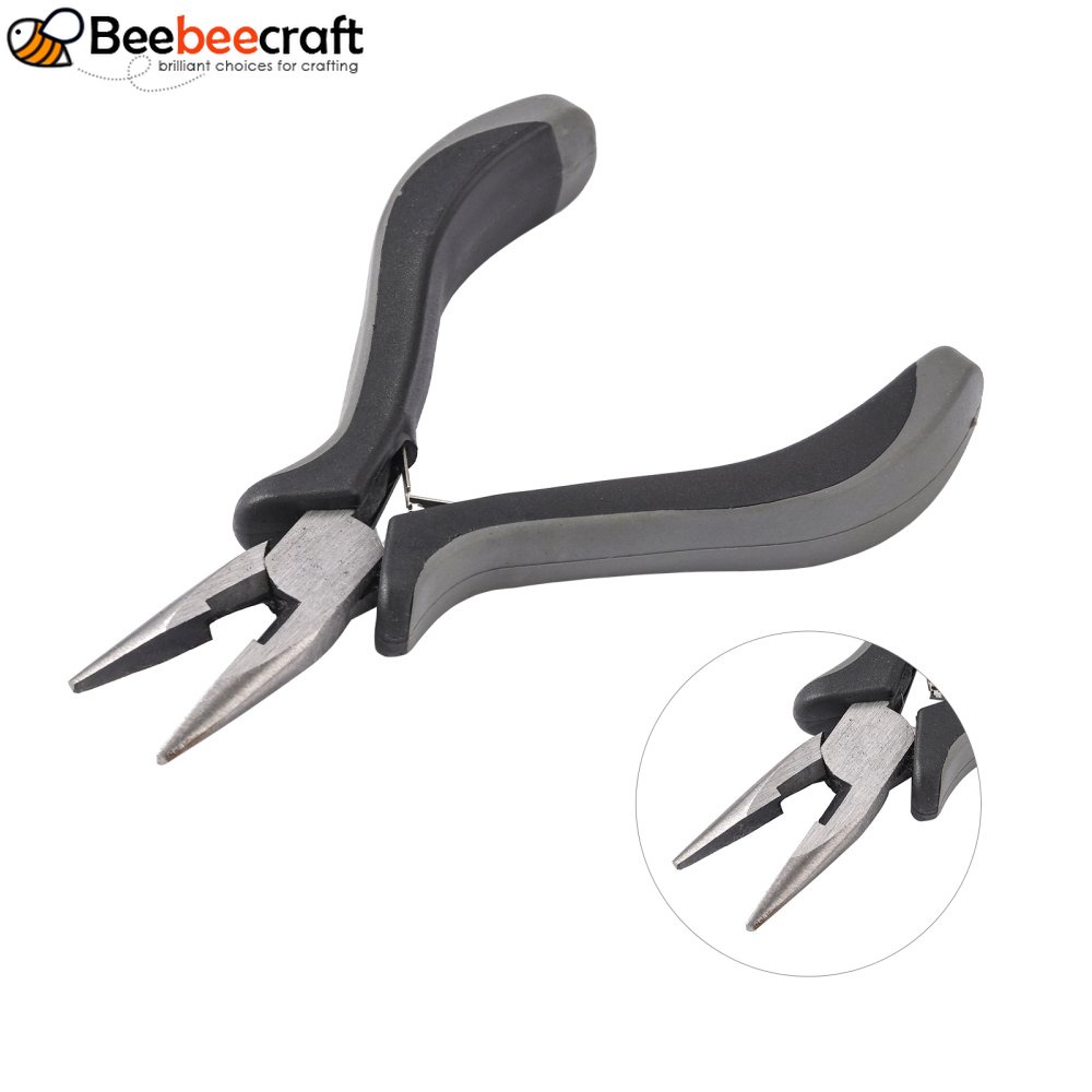 1 pc 45 450 Cái# Kìm Đánh Bóng Trang Sức Đa Năng Bằng Thép Không Gỉ Màu Sắc