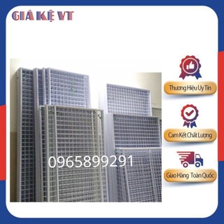 Khung lưới ô vuông có viền sơn tĩnh điện rất chắc chắn và tiện lợi