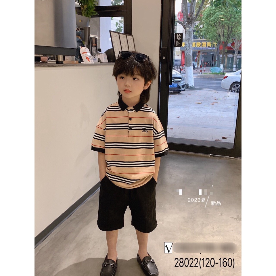 Áo polo QCCC sz đại cho bé
