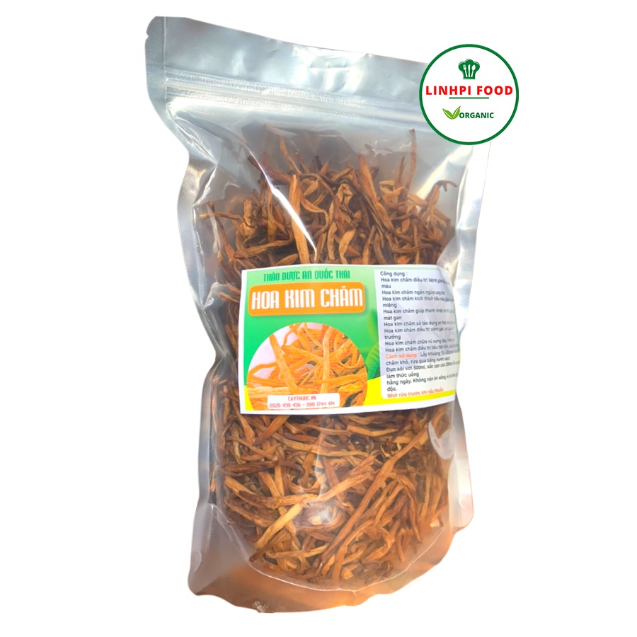 500g Hoa Kim Châm Khô Đà Lạt (Hoa Hiên) Tăng Tiểu Cầu, Thông Sữa. Bông Kim Châm Khô Vàng Đẹp, Hàng Loại 1