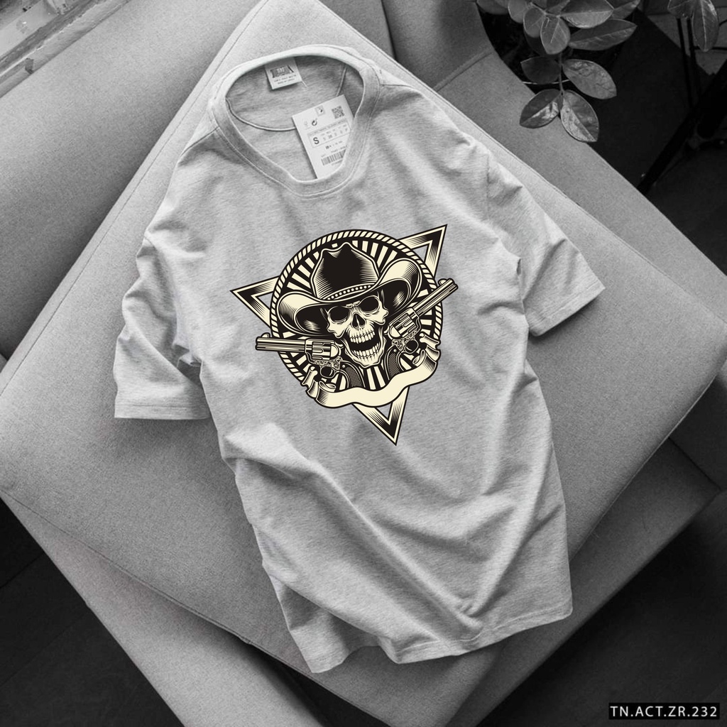 Áo thun unisex basic in hình Gangplank siêu ngầu phom rộng tay cộc dành cho nam nữ mã CZ56