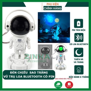 Đèn LED Phi Hành Gia, Đèn Chiếu Sao Thiên Hà, Đèn Trang Trí, Đèn Ngủ, Đèn Phòng Bay ZINKA