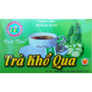 TRÀ KHỔ QUA VĨNH TIẾN (HỘP 20 TÚI LỌC)