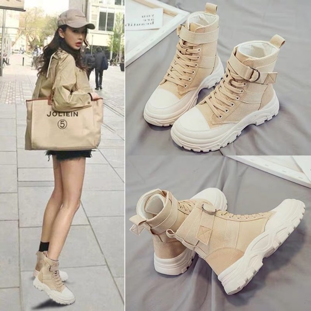 ORDER - Boot cao cổ 3 màu Ulzzang ( Ảnh thật ở cuối )