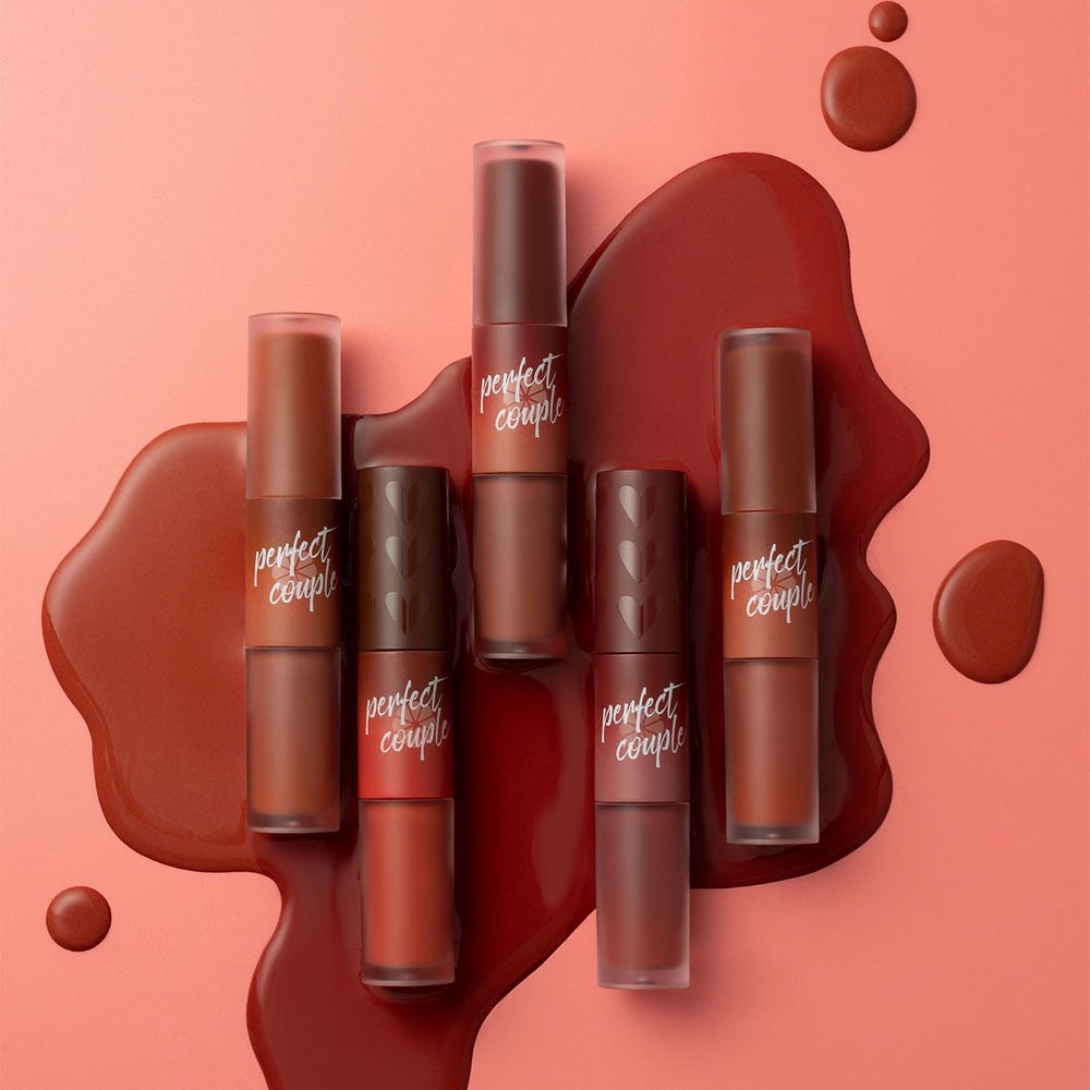 Son kem 2 đầu Lemonade Perfect Couple Lip Fashionistar 8g