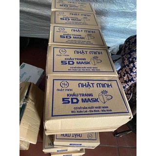 THÙNG 200 CHIẾC KHẨU TRANG 5D MASK