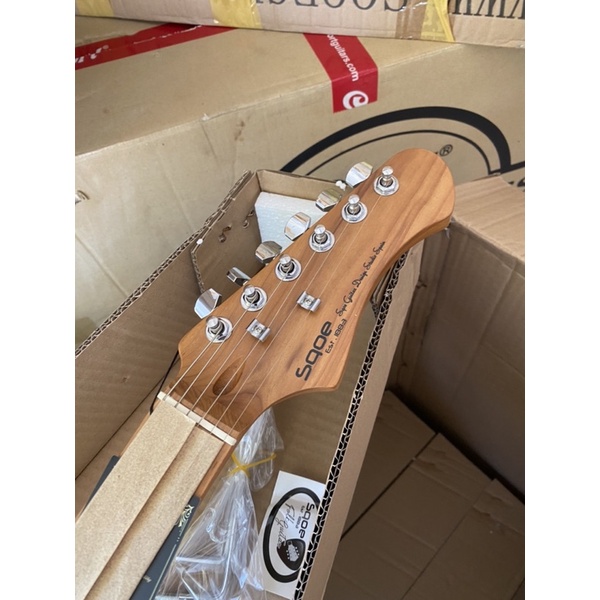 Guitar điện Sqoe SEST-600 Roasted Maple Rẻ-Hay-Đẹp
