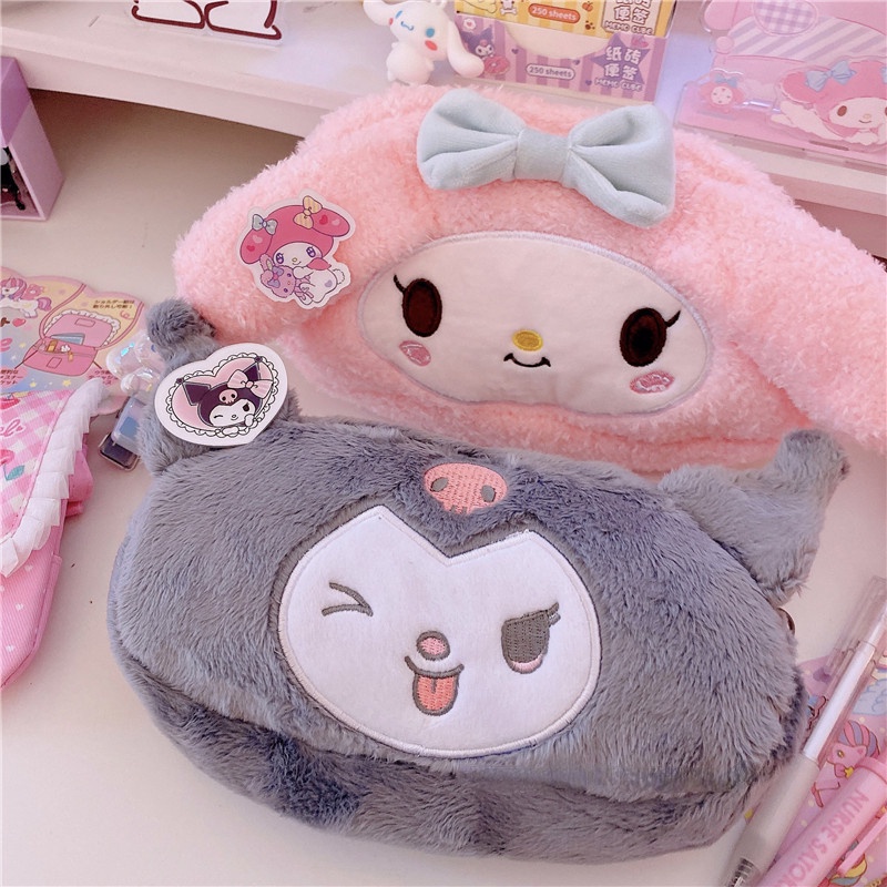 Túi Đựng Bút Hình Kirby Kuromi Kawaii