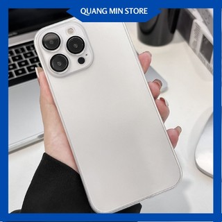 COMBO 2 ỐP LƯNG IPHONE 13, 1 đen trong + 1 tím cát
