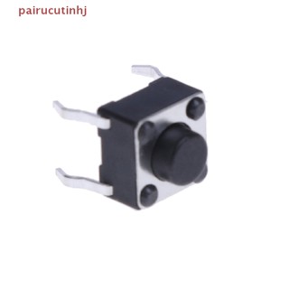 Set 20 Công Tắc Nút Nhấn 4 Chấu 6 * 6 * 5mm