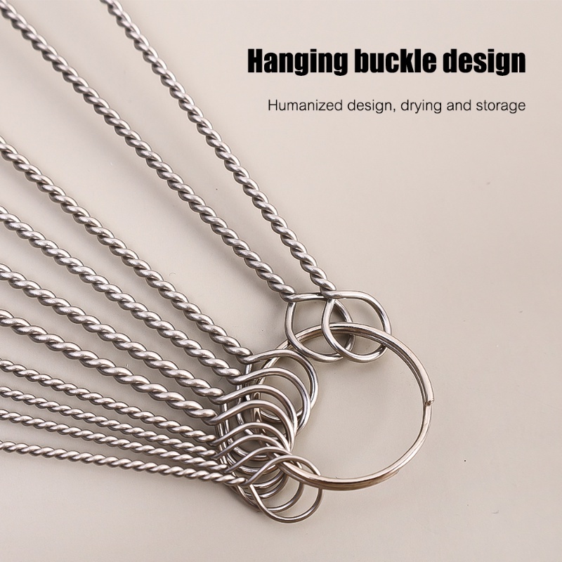 Set 10 Cọ Vệ Sinh Bình Sữa Đa Năng Bằng Thép Không Gỉ