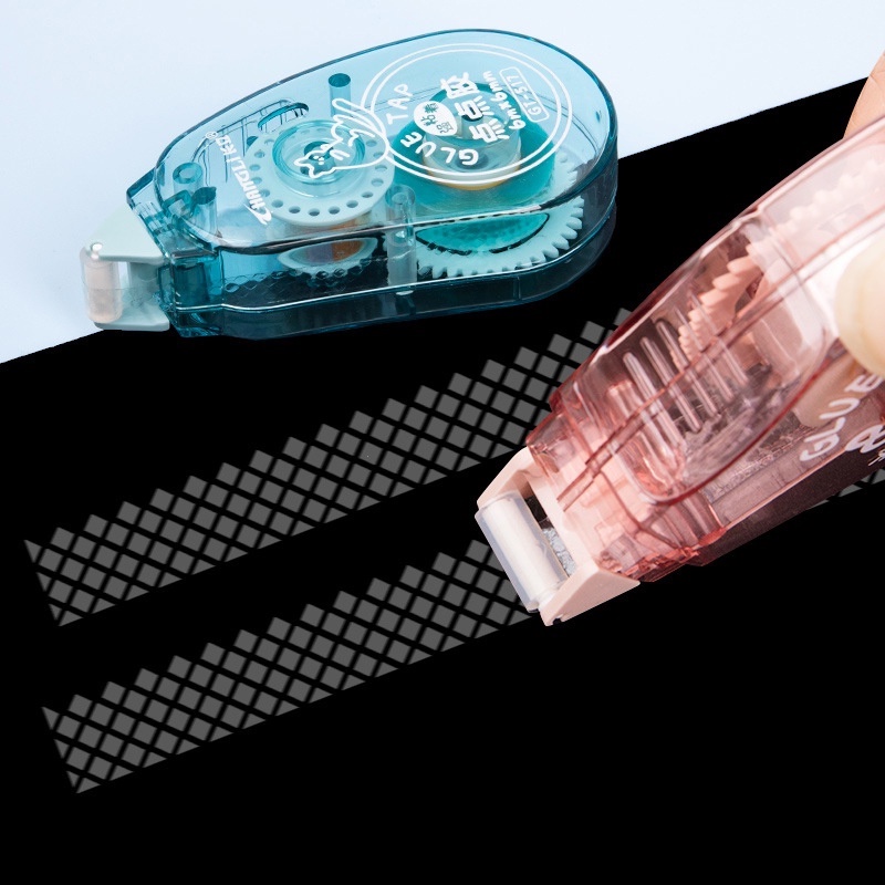 Cuộn Băng Keo Hai Mặt 4 / 6 / 8M Họa Tiết Nghệ Thuật Dùng Trang Trí Sổ Tay / Văn Phòng / Trường Học