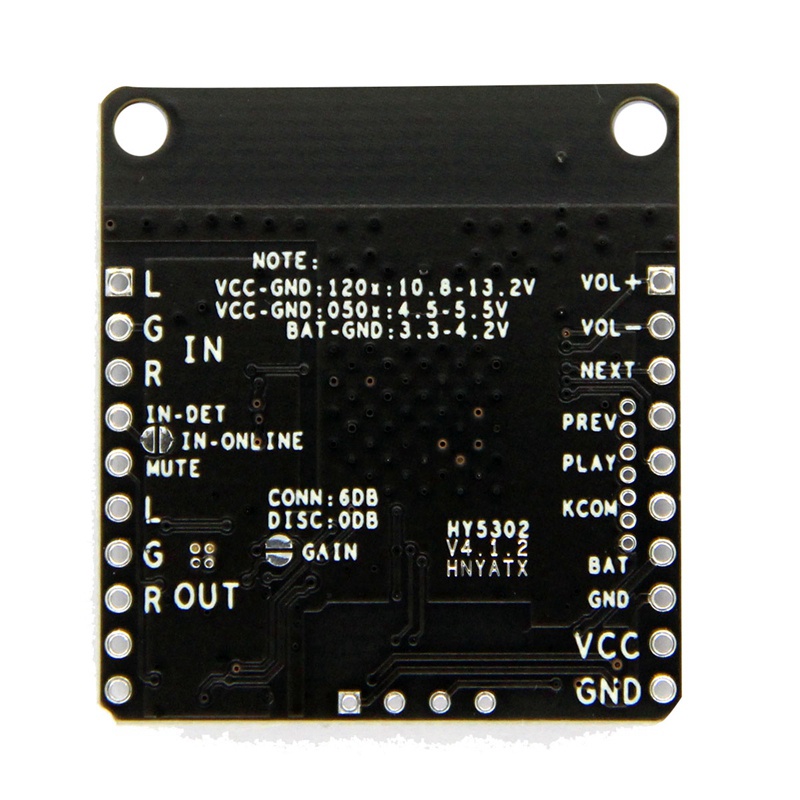 Bảng Mạch Nhận Tín Hiệu Bluetooth 5.0 QCC3031 APTXHD HiFi Cho Tai Nghe BT NO DC 3.3-4.2V