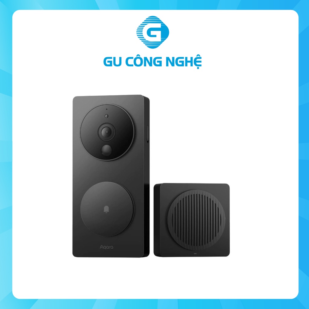 Chuông cửa thông minh Aqara Doorbell G4 phiên bản Quốc tế – Dùng pin, hỗ trợ HomeKit