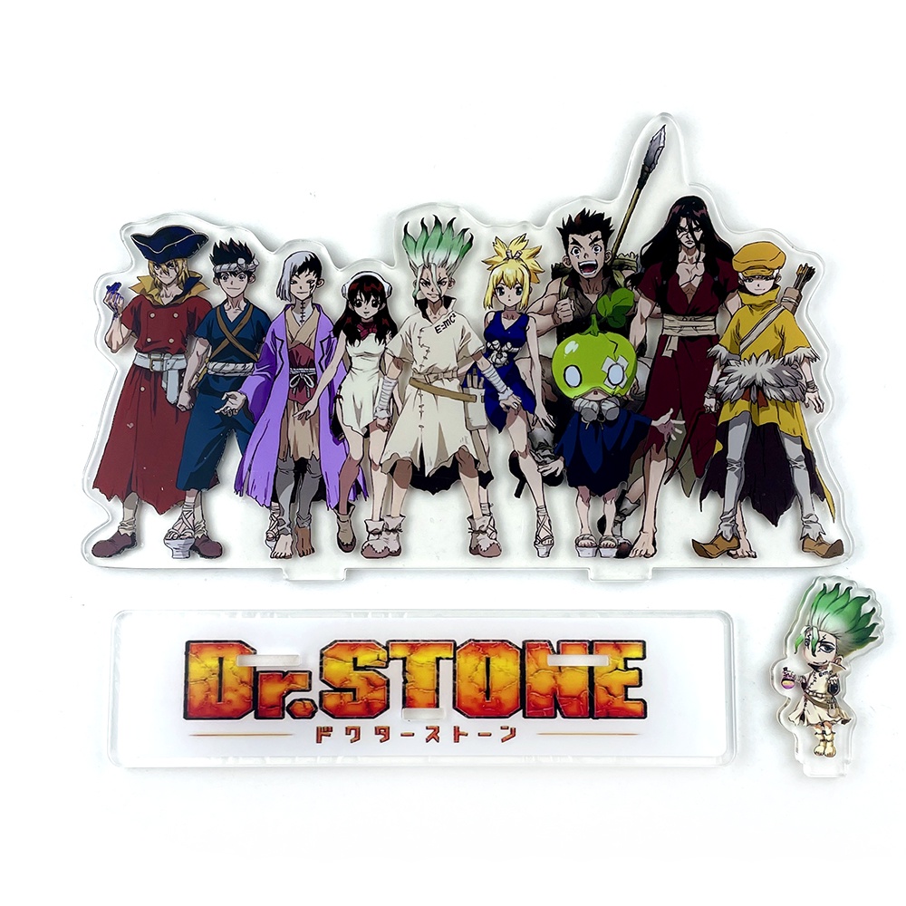 Giá Đỡ Mô Hình Nhân Vật Dr Stone group Senkuu Gen Chrome Kohaku Taiju Suika Tsukasa