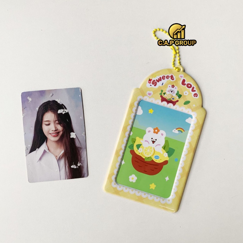 Vỏ đựng card bọc thẻ bảo vệ ảnh bo góc Lomo Blackpink KPOP bao thẻ học sinh sinh viên