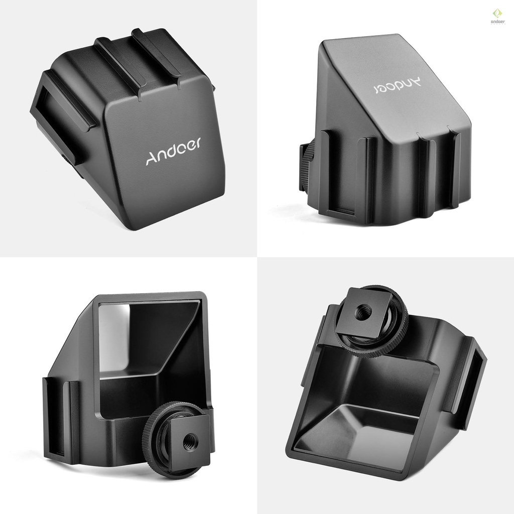 Màn Hình Lật Với 3 Giá Đỡ Micro Mini Thông Dụng Cho Máy Ảnh Andoer