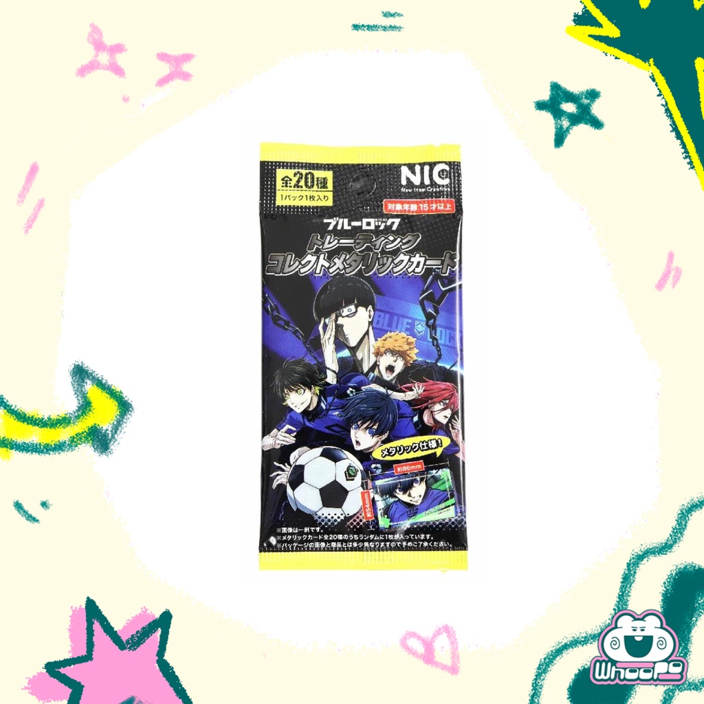 Gói nhân phẩm thẻ Blue Lock