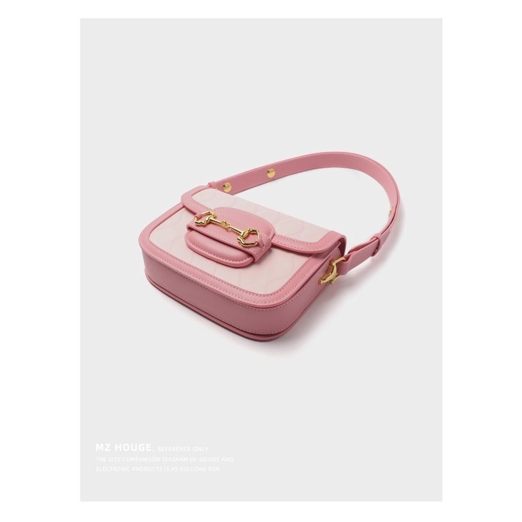Túi Xách Đeo Vai / Kẹp Nách Màu Hồng Nhạt Phong Cách Thời Trang 2022 Sang Trọng Dành Cho Nữ Or0w MZ HOUGE