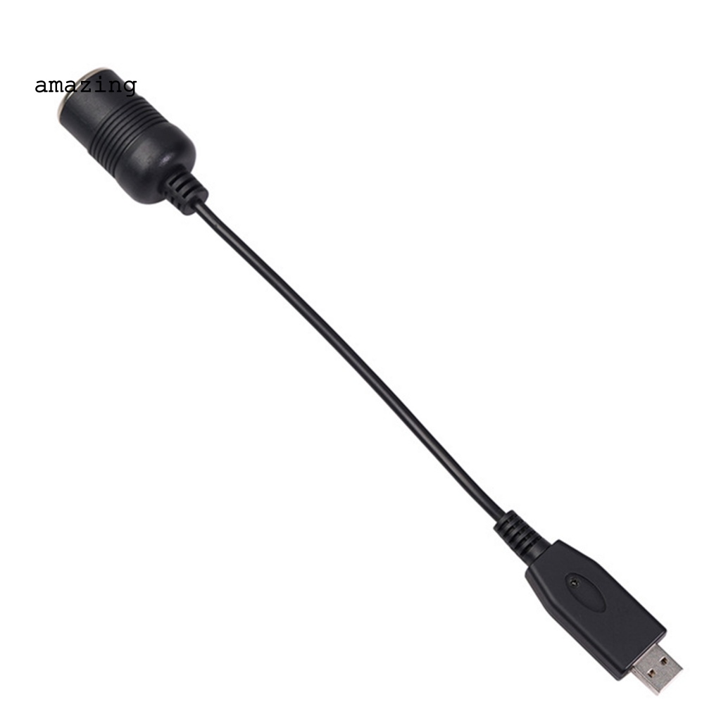 Dây Cáp Chuyển Đổi Tẩu Sạc Từ 5V Sang 12V Chuyên Dụng Cho Xe Hơi