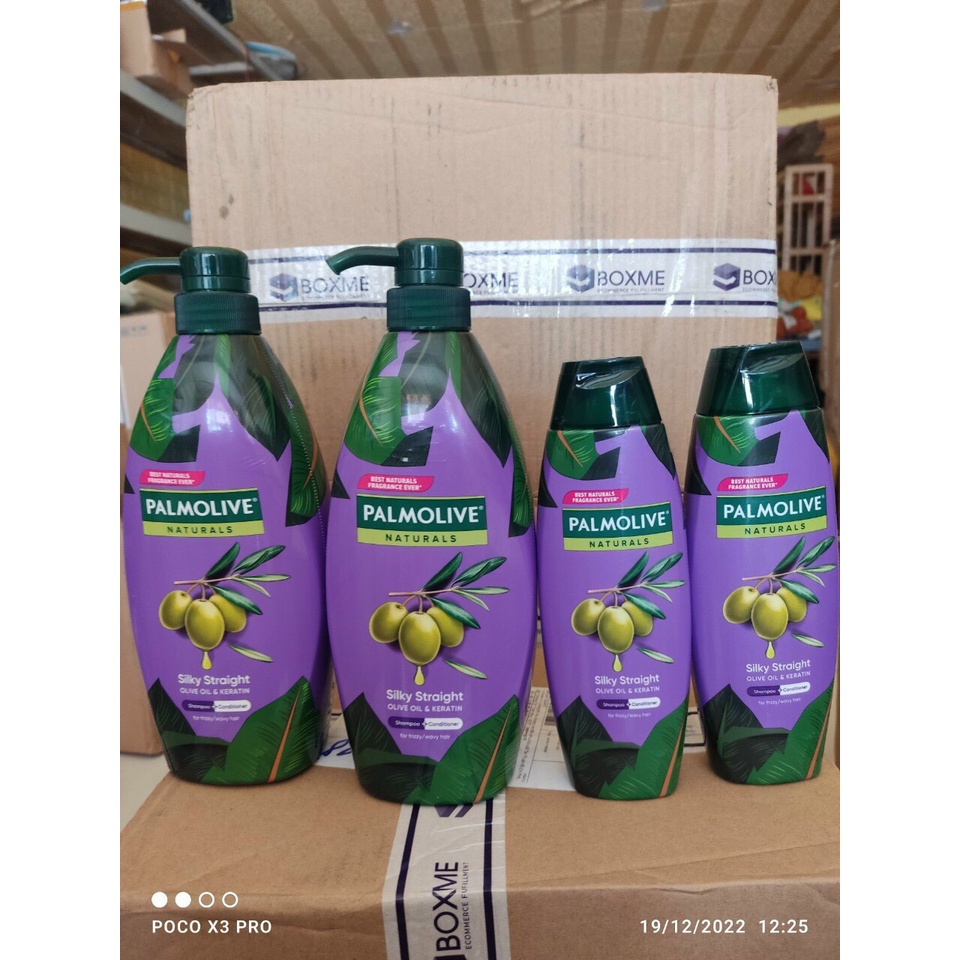 Dầu gội Palmolive kèm dầu xả 2in1 chiết xuất thiên nhiên 600ml