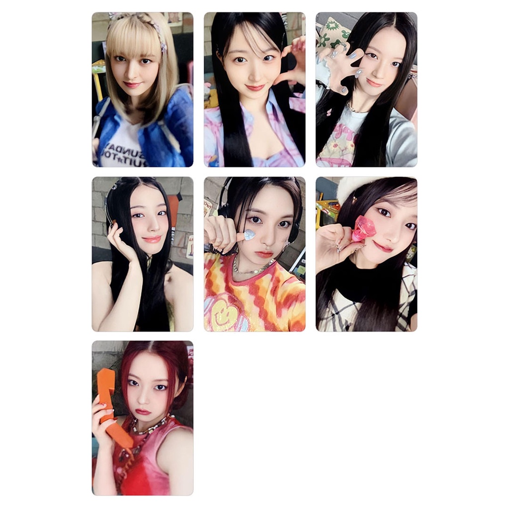 Bộ Thẻ Hình Lomo Nhóm Nhạc NMIXX 2023