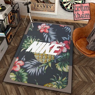 Thảm Trang Trí Jmcase Nik3 Logo Biểu Tượng Phông Nền Lá Nhiệt Đới X Decor Phòng Ngủ Phòng Khách Văn Phòng