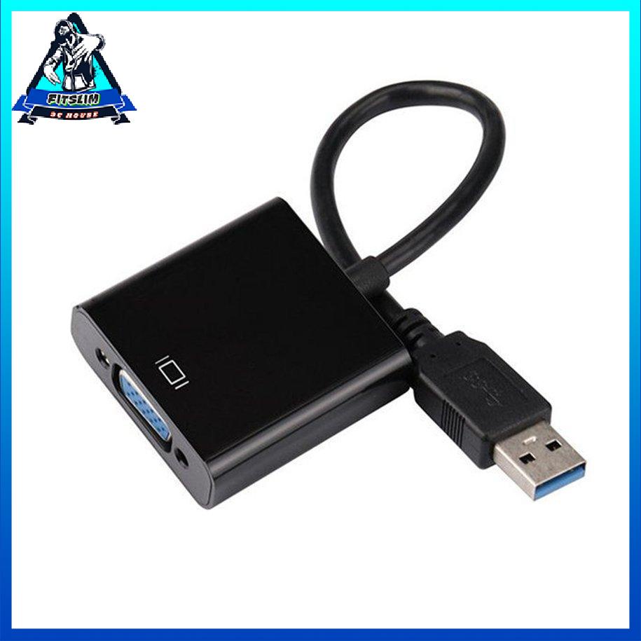 Bộ Chuyển Đổi Đa Màn Hình USB 2.0/3.0 Sang Vga Card Đồ Họa Video Bên Ngoài [S/15]