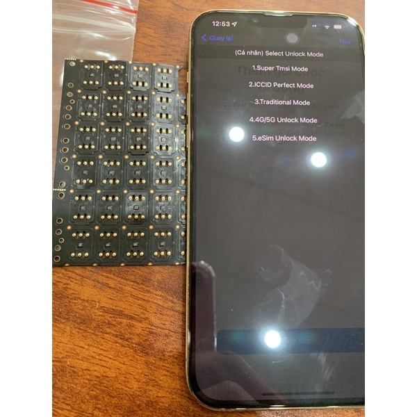 Sim ghép full lựa chọn QPE cho các đời iphone lock TỪ 6S đến 14promax
