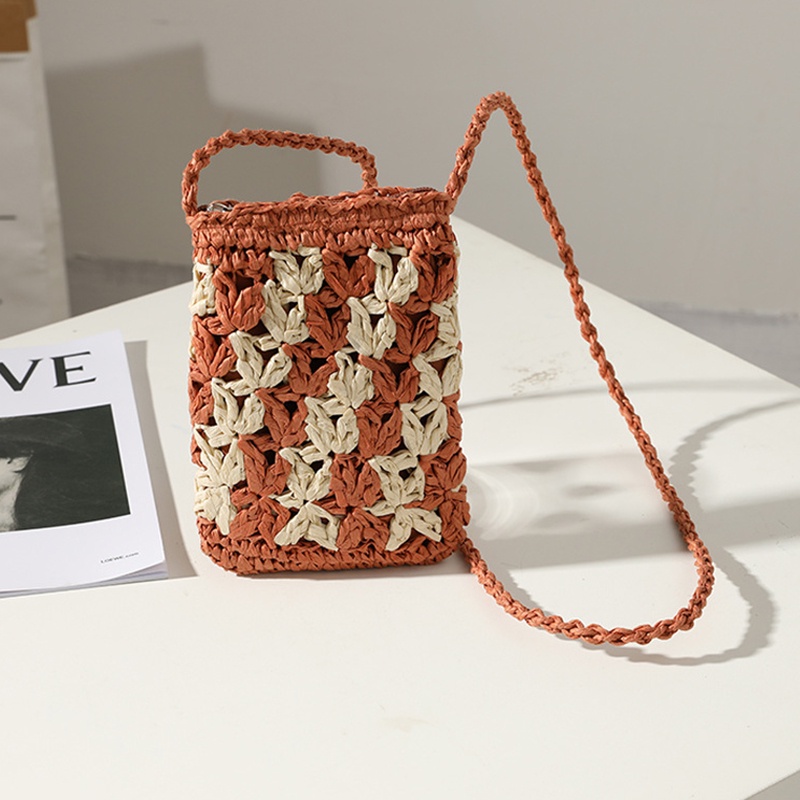 Túi cói mini Bằng Rơm Thời Trang Sành Điệu Cho Nữ