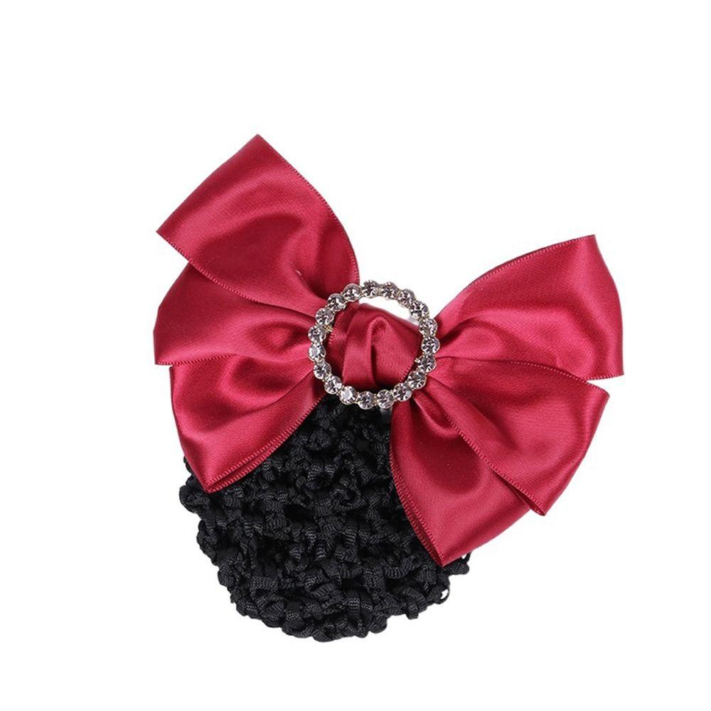 Vỏ Lưới Kẹp Tóc Hình Nơ Ngọt Ngào Cho Nữ