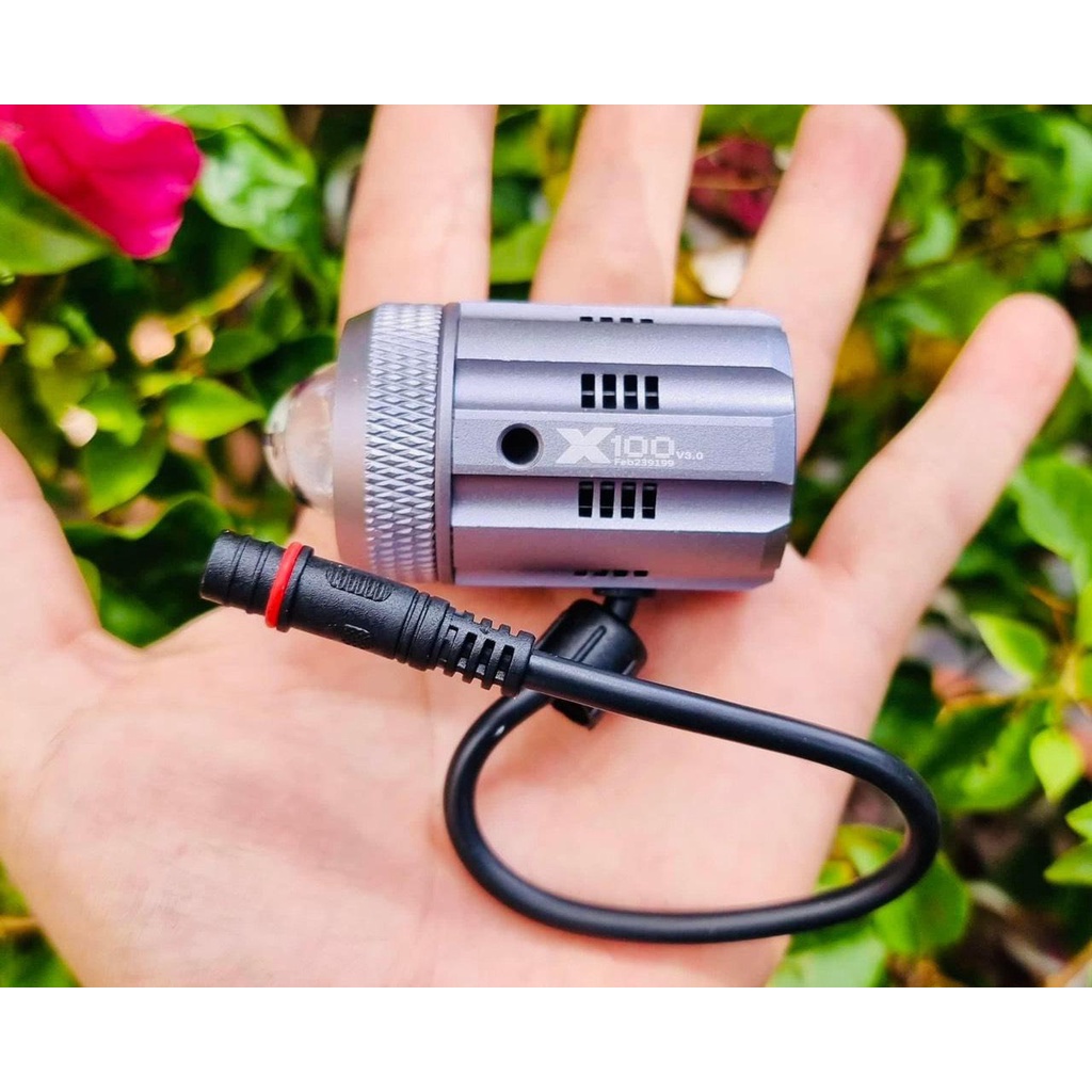 Kenzo X100 V3.0 - Bi Cầu Led Mini Trợ Sáng 2023 - Hàng Chính Hãng Bảo Hành 1 năm