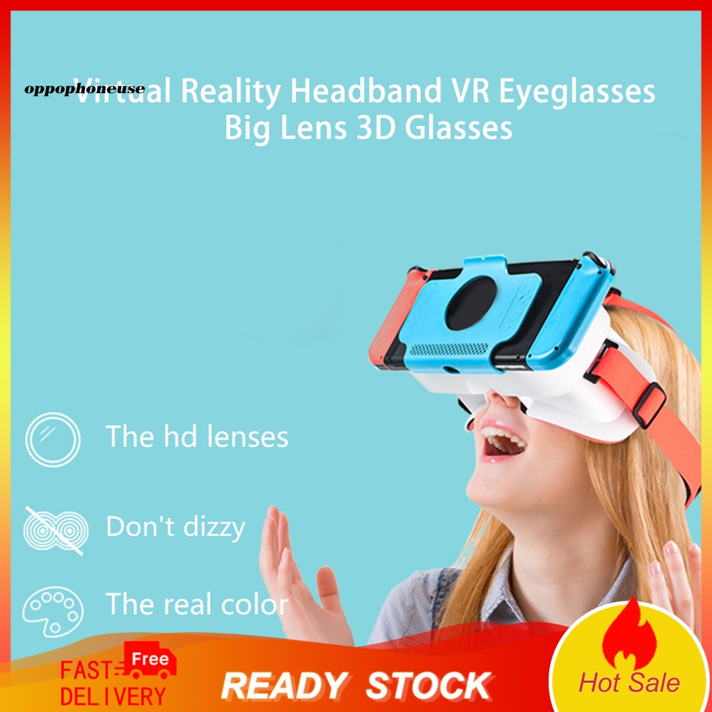 OPPO Kính Thực Tế Ảo 3D Hỗ Trợ Tai Nghe VR Cận Thị 600 Độ VR Cho Nintendo Switch OLED / Switch
