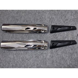 Ốp pô Exciter 2010 thay thế ốp pô đã cũ DoChoiXeMay