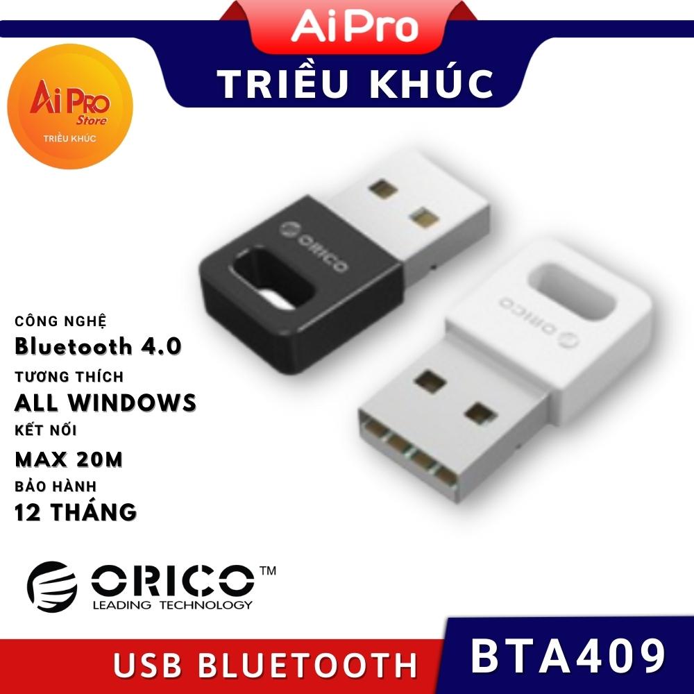 USB Bluetooth 4.0/ 5.0 Netlink, Gloway, Orico thu phát dữ liệu tốc độ cao cho máy tính và laptop – Bảo hành 12 tháng