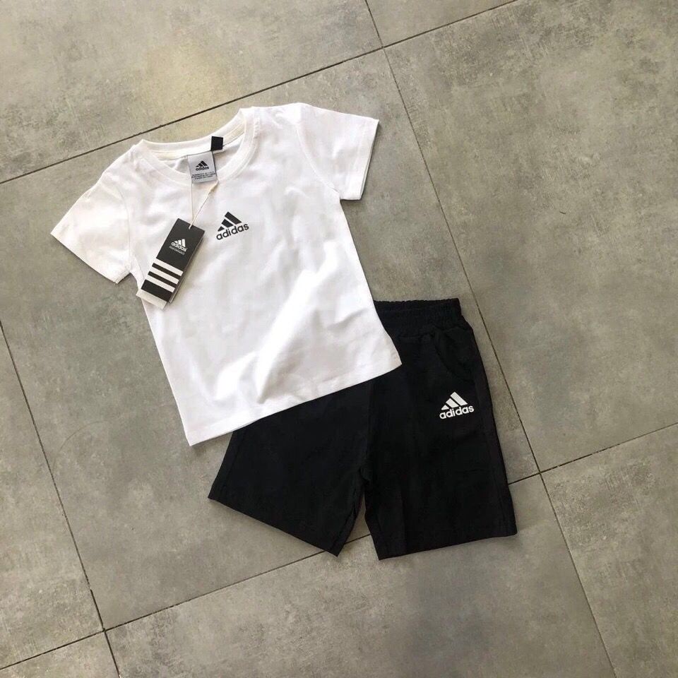 Áo Thun Adidas Chất Liệu Cotton Nguyên Chất Thoải Mái Dành Cho Trẻ Nhỏ