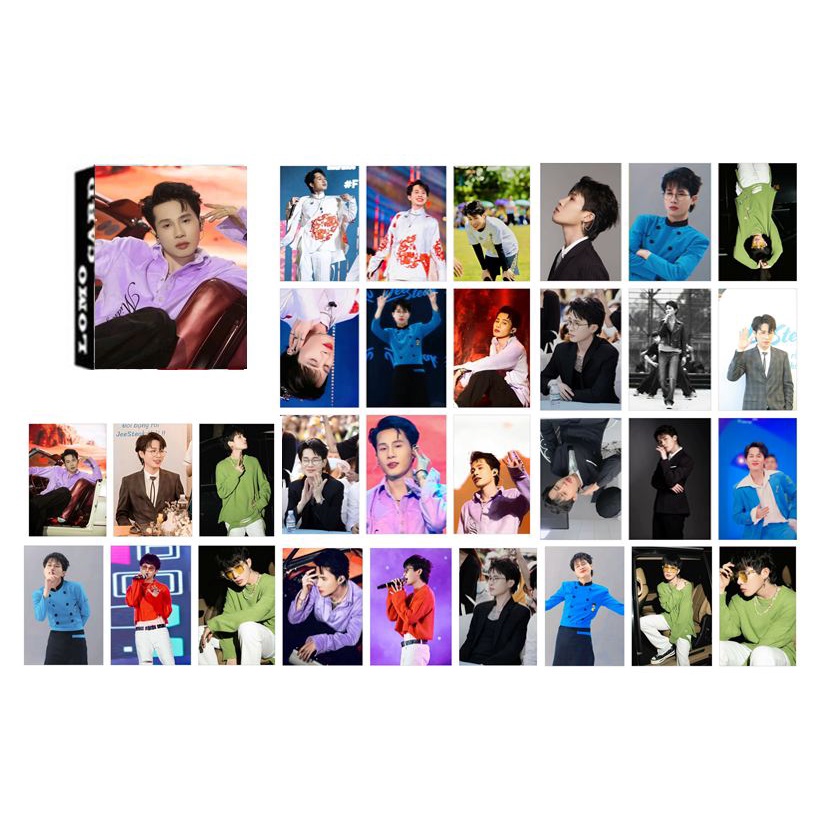 hộp 30 lomo card JACK J97 MV " Trịnh Gia"