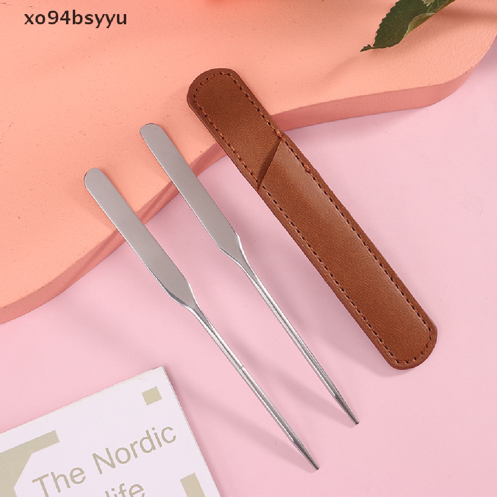 1 Cây Đánh Phấn Nền Trang Điểm Hai Đầu Bằng Thép Không Gỉ Xo94Bsyu