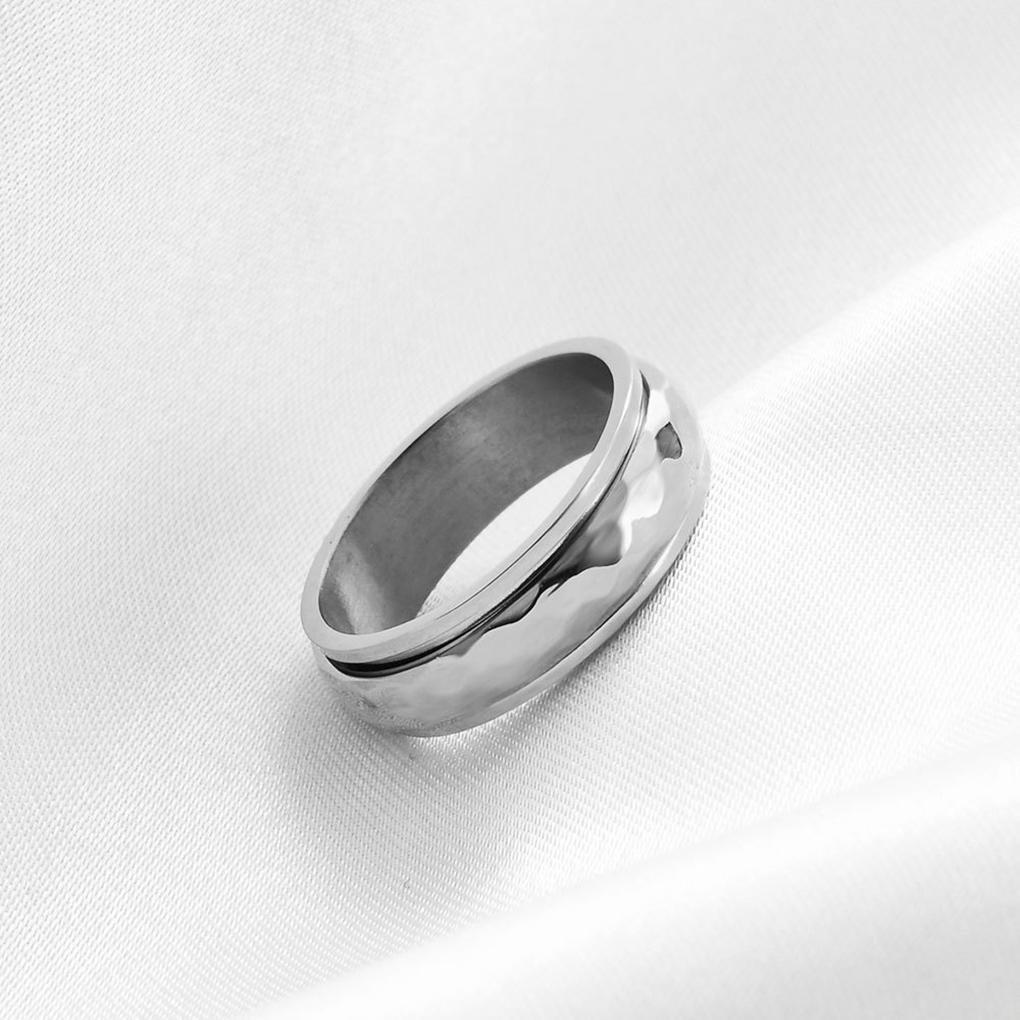 (runbu) Nhẫn Đeo Ngón Tay Màu Trơn Khối Lượng Nhẹ Bền Bỉ Có Thể Tháo Rời Làm Quà Tặng Lễ