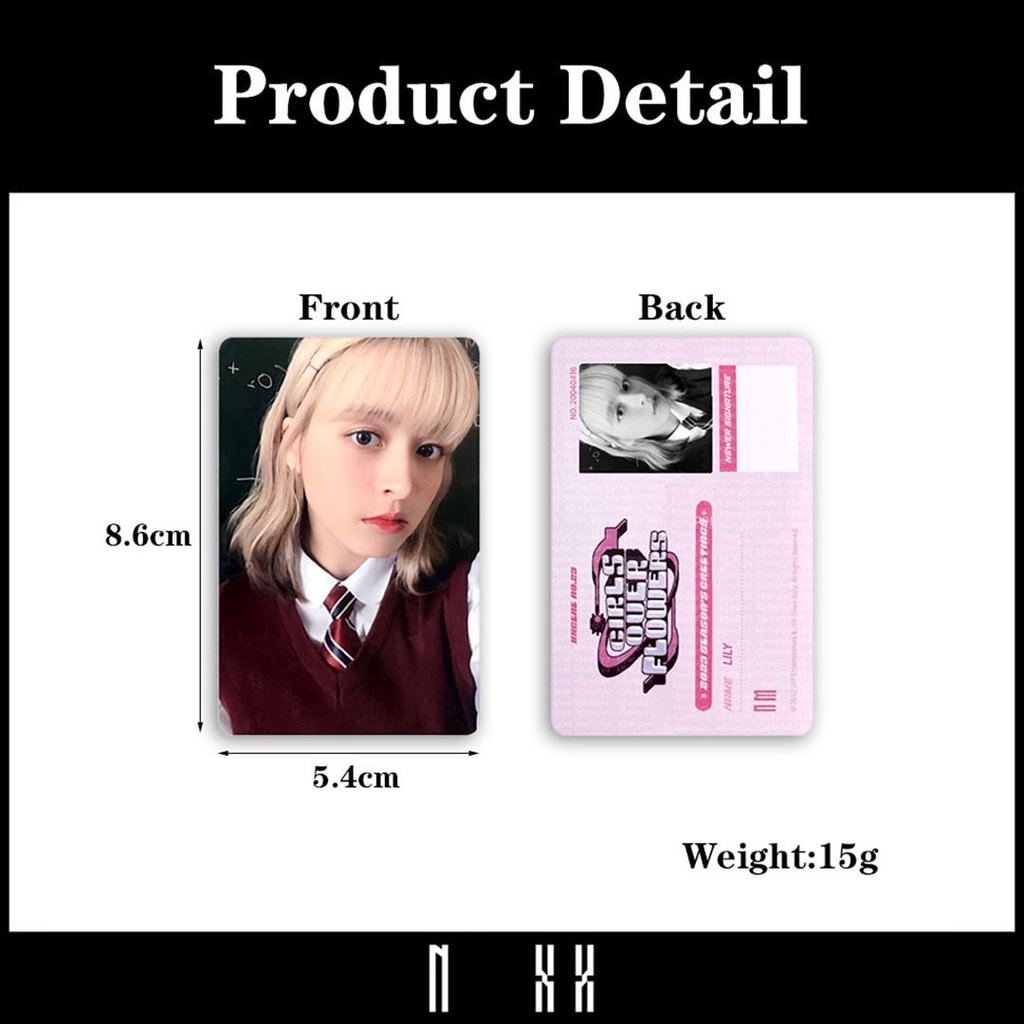Bộ Thẻ Hình Lomo Nhóm Nhạc NMIXX 2023