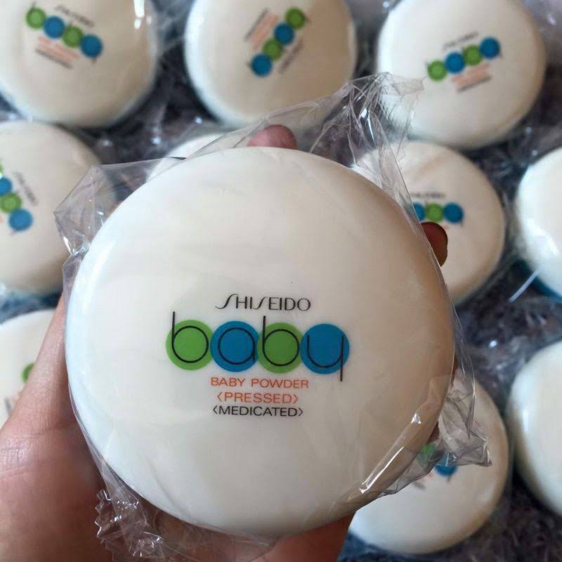 Phấn phủ dạng nén ,kiềm dầu Shiseido Baby Powder 50gr Nhật Bản