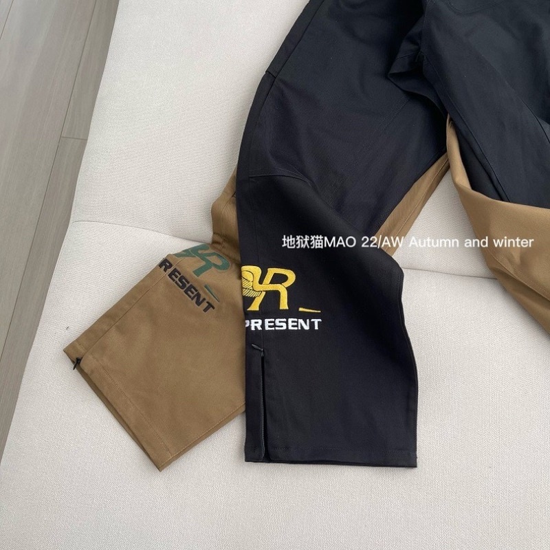 ⚡️ - Quần Cargo Pants REPRESENT RP Team Spirit Pant, Quần ống suông represent vải khaki