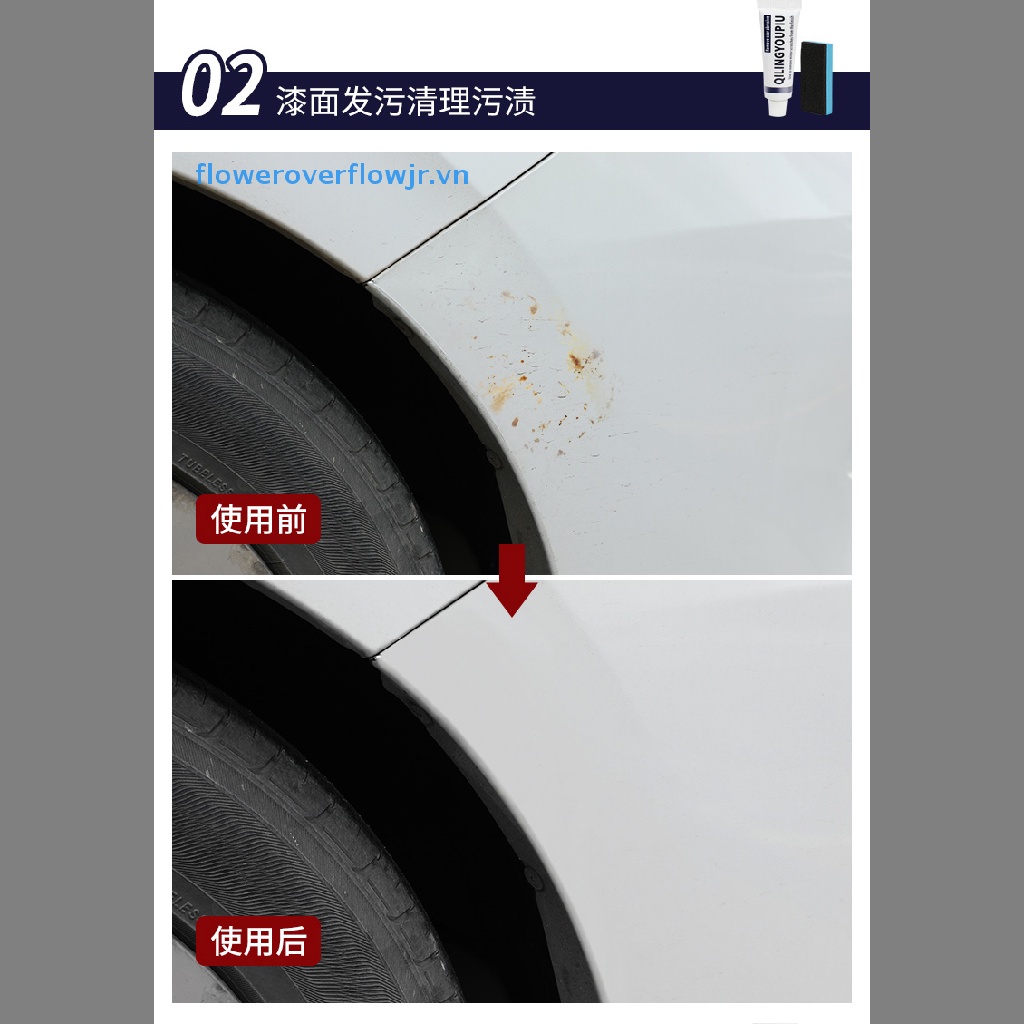 Bộ Keo Đánh Bóng Xóa Vết Trầy Xước Thân Xe Hơi