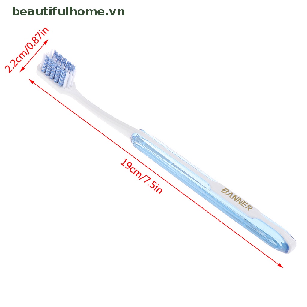 1 Bàn Chải Đánh Răng Chỉnh Hình Không Độc Hại Mềm Mại Cho Người Lớn