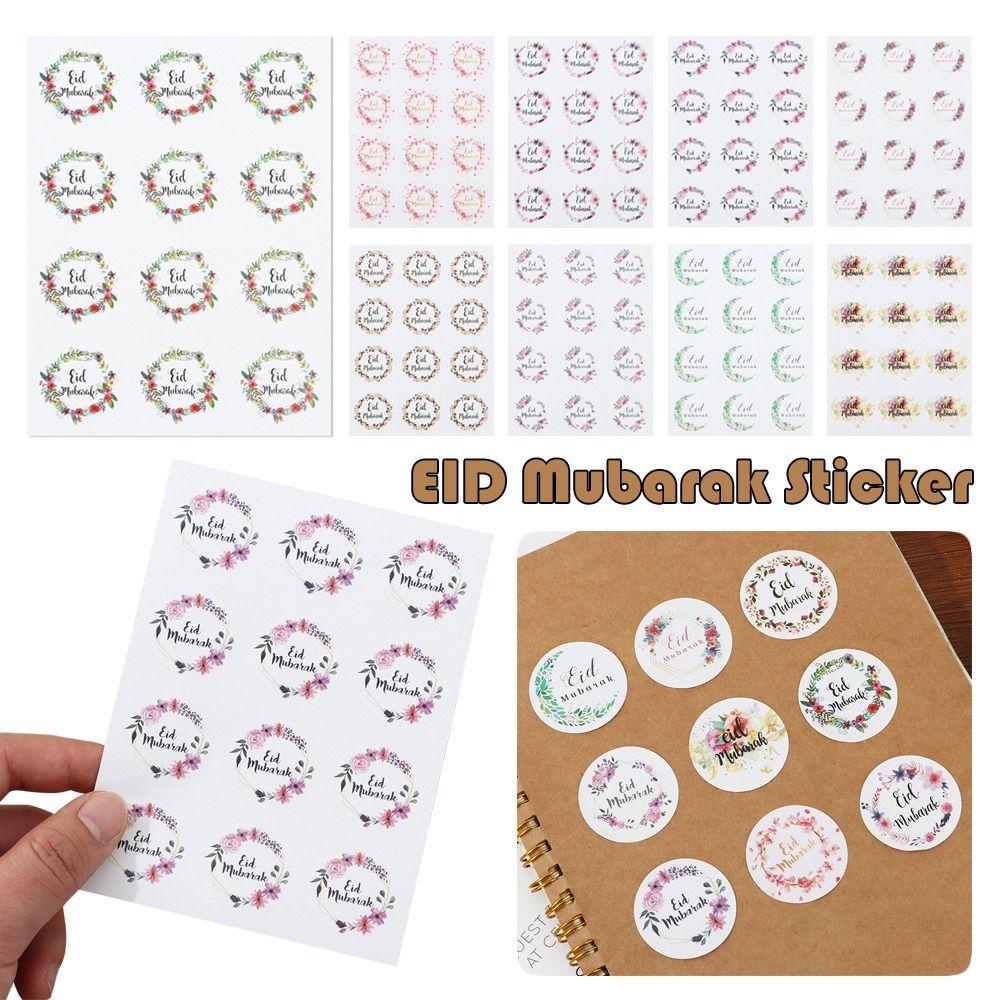 144 Sticker EID Mubarak Dán Trang Trí Nhà Cửa