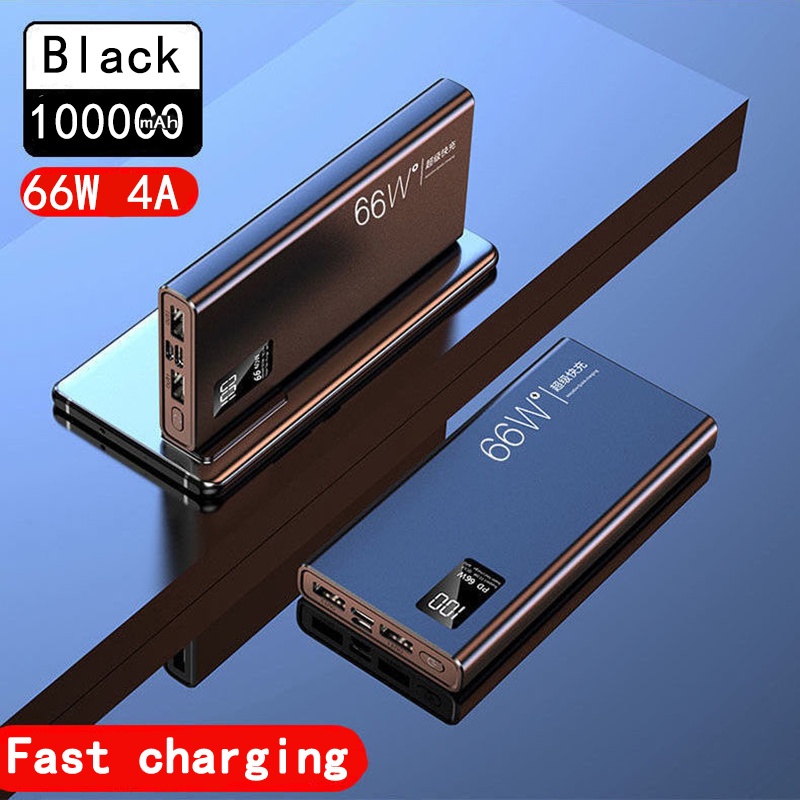 Pin Dự Phòng PD 66W PD 66W 100000Pin Sạc Dự Phòng Siêu Nhanh USB Type C HUAWEI Qc3.0