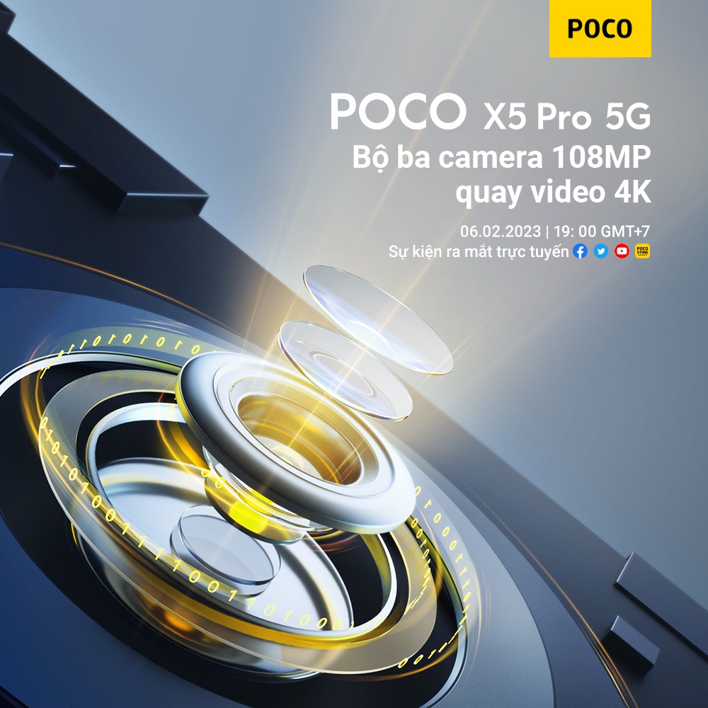 [Mã CBELHA530 giảm 5% đơn 3TR] Điện thoại POCO X5 Pro 5G 6+128GB | 8+256GB | BigBuy360 - bigbuy360.vn