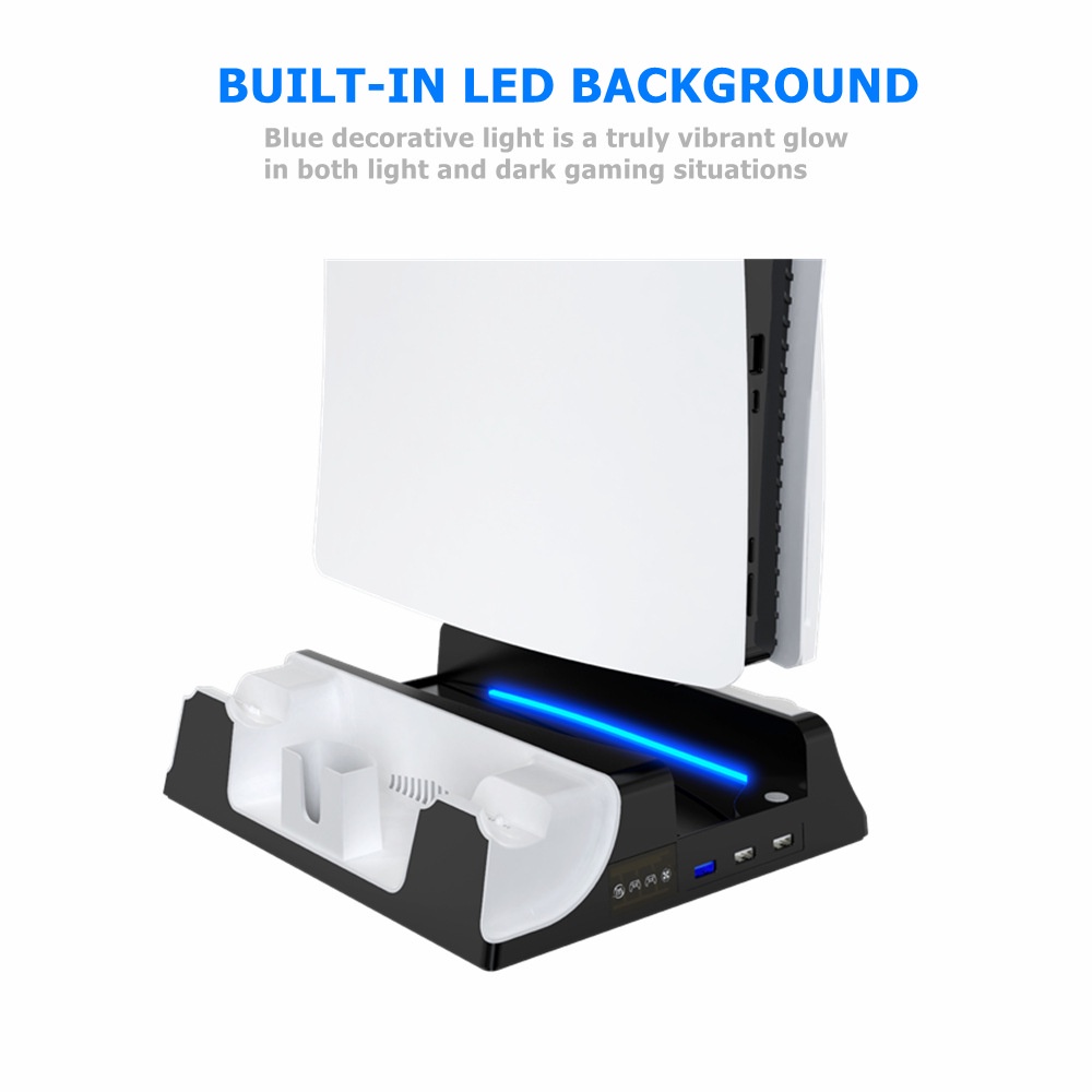 Đế Tản Nhiệt Đa Năng Kèm Tay Cầm HUB Cho PS5