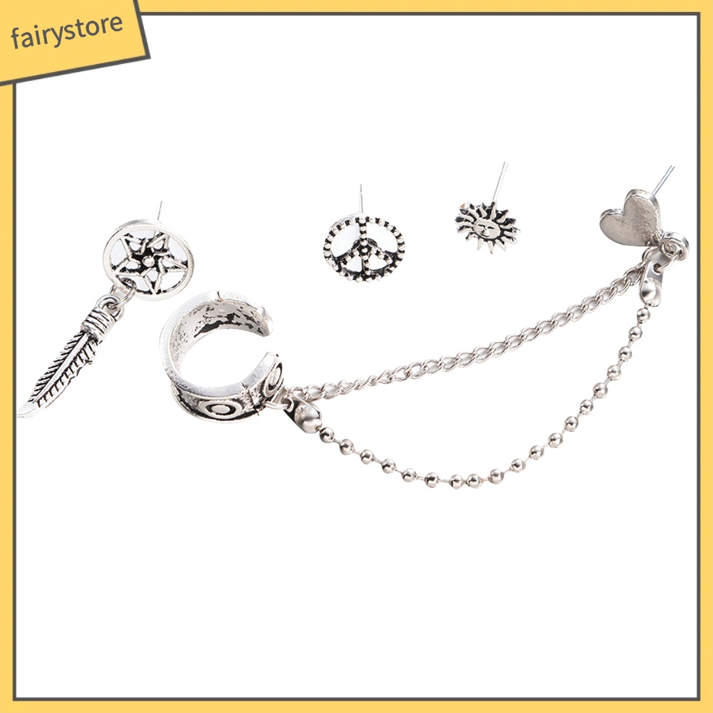 Set 4 Khuyên Tai Nữ Thời Trang 1